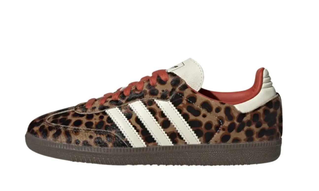 Adidas Samba Leopard Cream Orange
