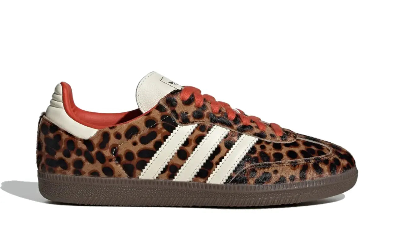 Adidas Samba Leopard Cream Orange