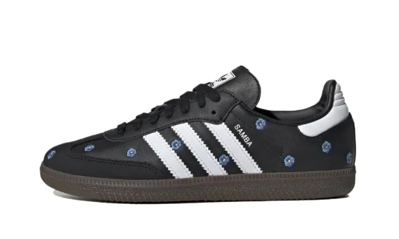 Adidas Samba Light Blue Floral Core Black