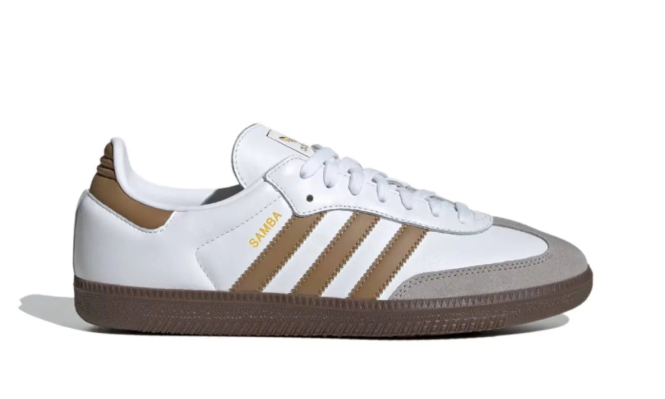 Adidas Samba OG Cloud White Brown Desert