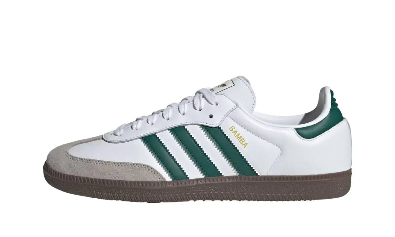 Adidas Samba OG Cloud White Collegiate Green