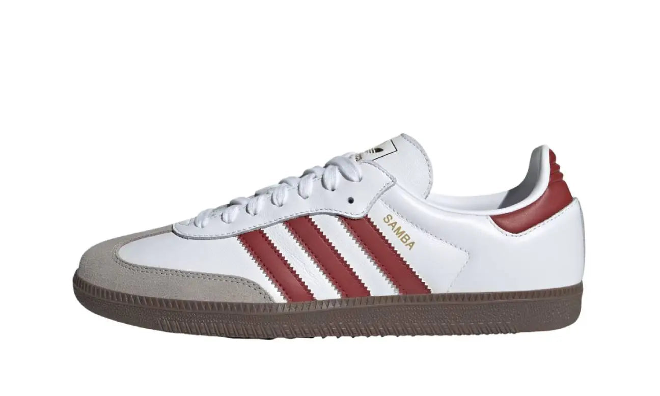 Adidas Samba OG Cloud White Preloved Ruby