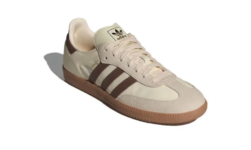 Adidas Samba OG Core White Preloved Brown