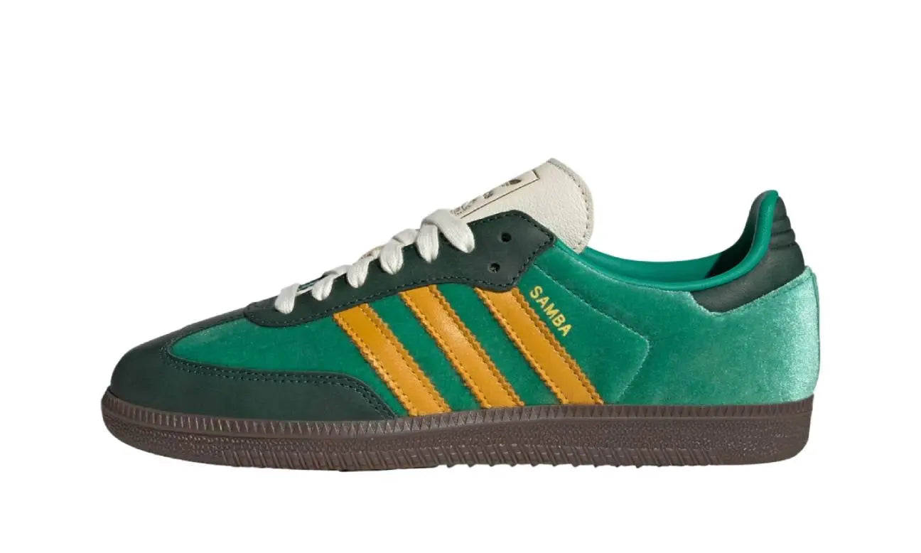 Adidas Samba OG Court Green Preloved Yellow