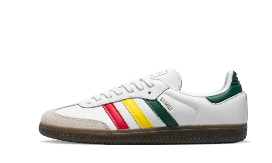 Adidas Samba OG Reggae Pack White