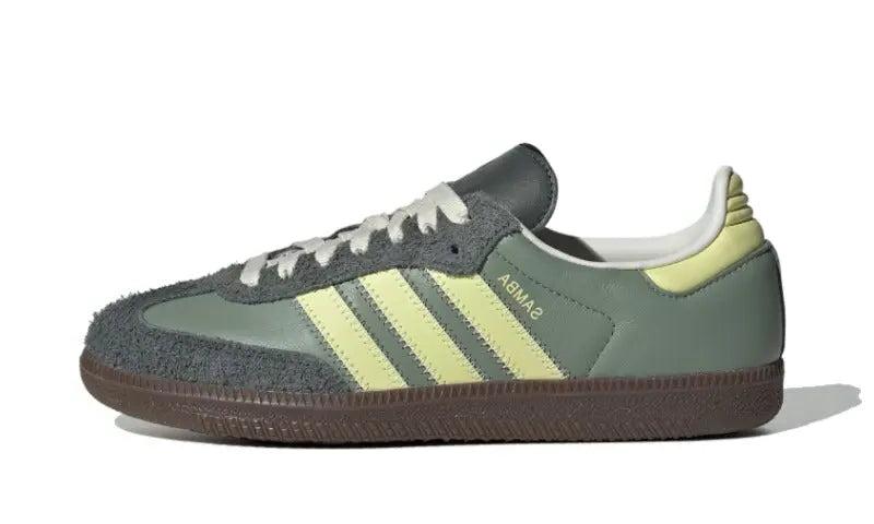 Adidas Samba OG Silver Green Legend Ivy