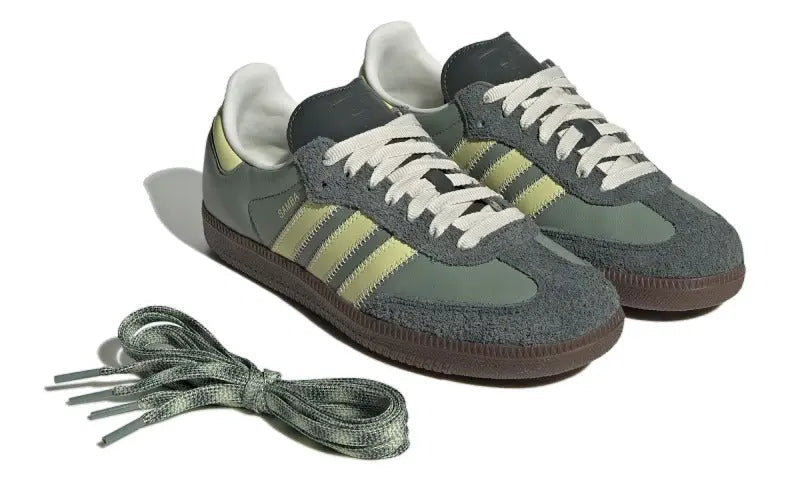 Adidas Samba OG Silver Green Legend Ivy