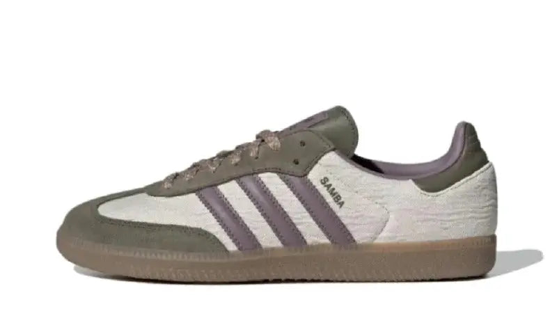 Adidas Samba OG Vintage Khaki Purple