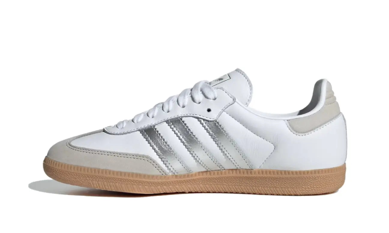Adidas Samba OG White Silver Metallic Grey