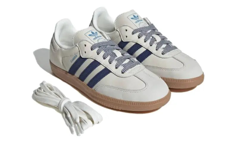 Adidas Samba Off White Dark Blue