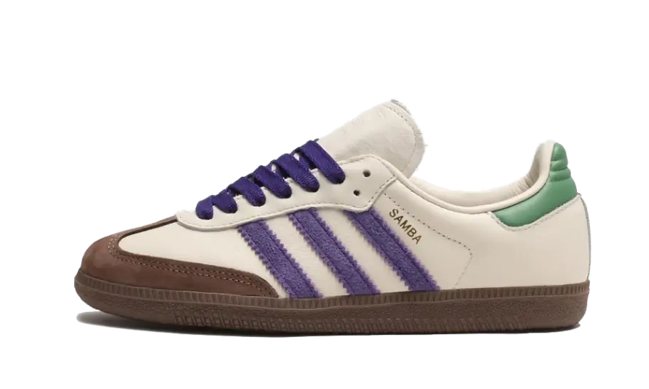 Adidas Samba Og Collegiate Purple Preloved Green