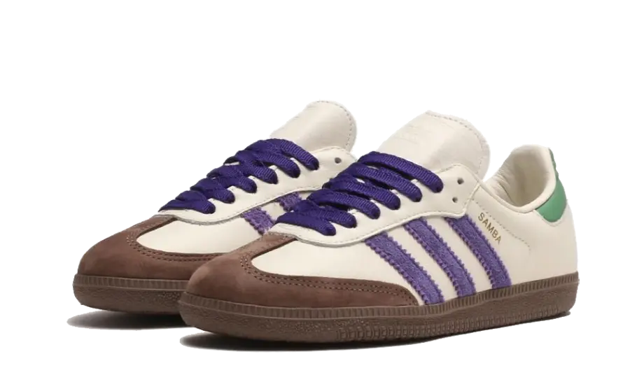 Adidas Samba Og Collegiate Purple Preloved Green