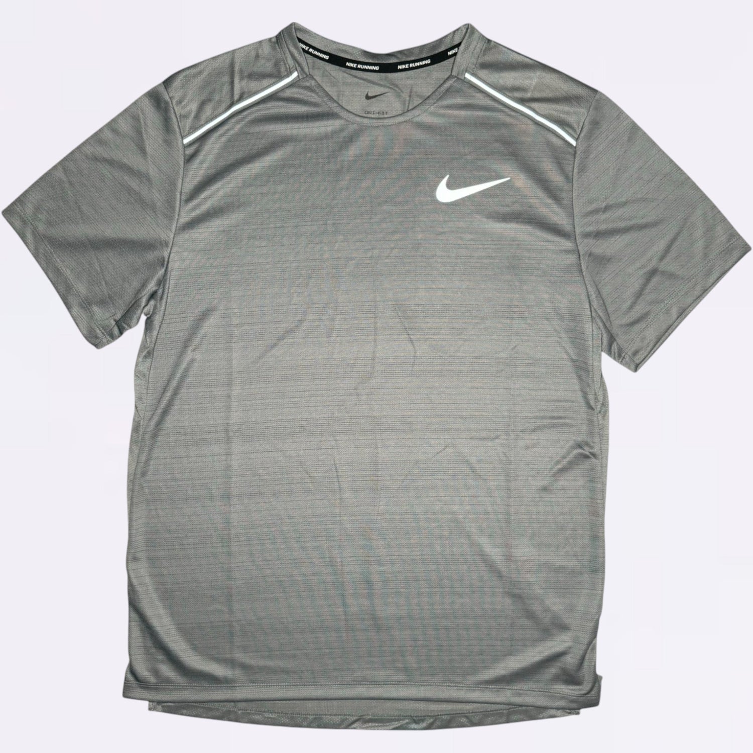 Nike Running Tee Stone Grey