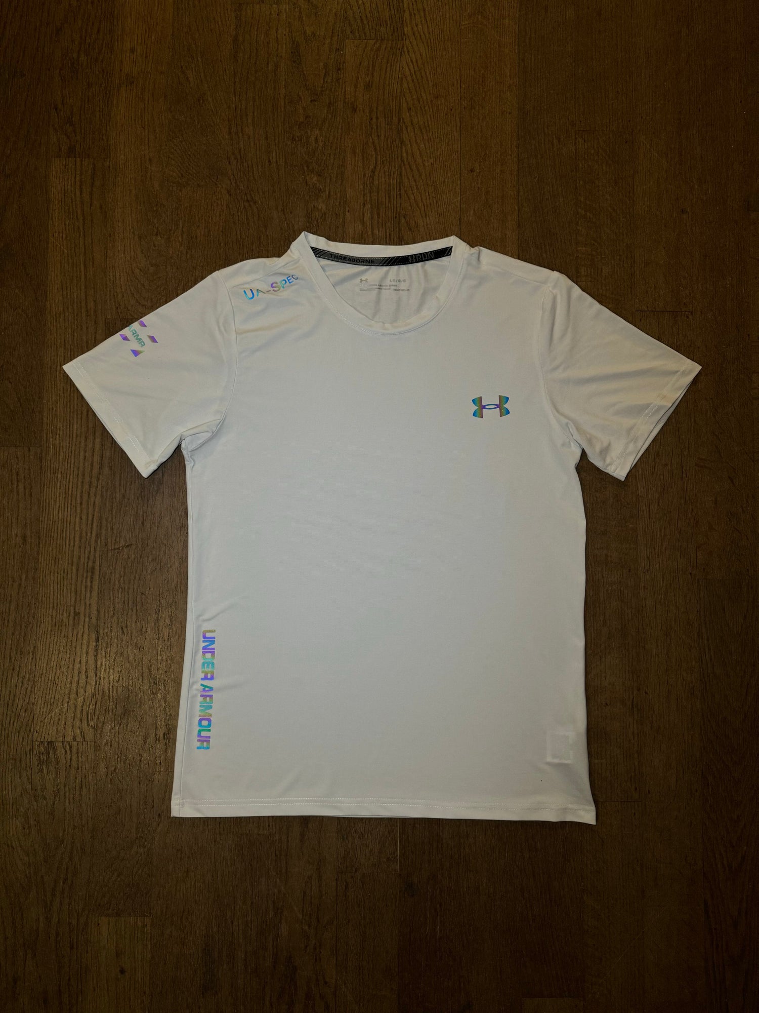 T-SHIRT FLUO UNDER ARMOUR - WHITE