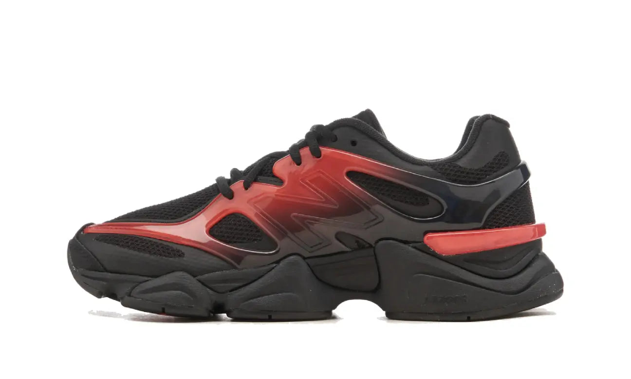 New Balance 9060 Black Red Gradient