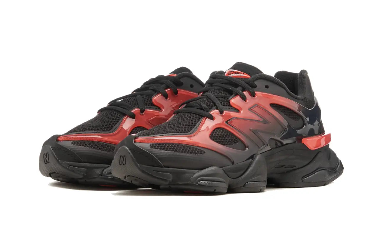 New Balance 9060 Black Red Gradient