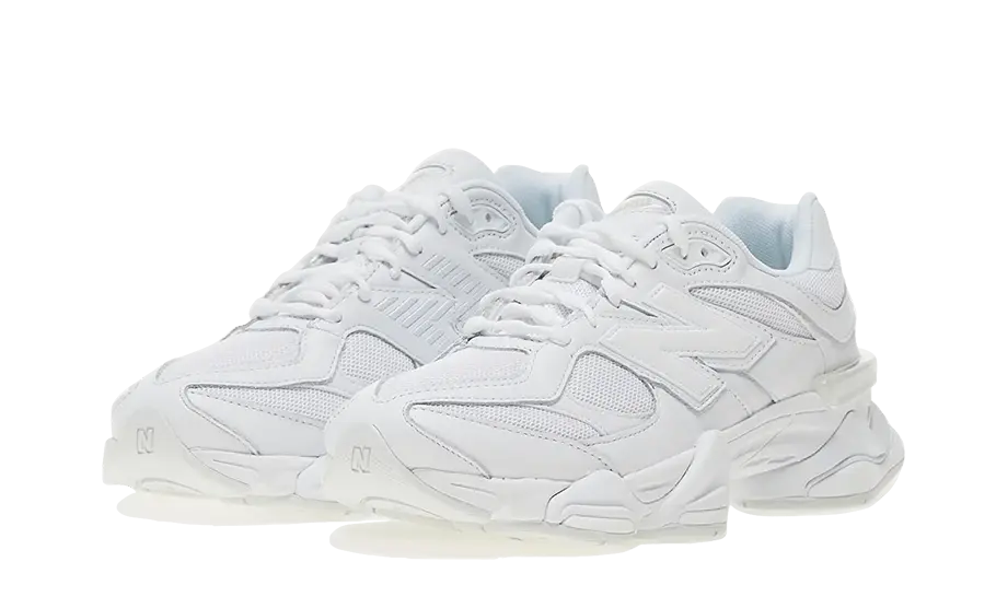 New Balance 9060 Triple White