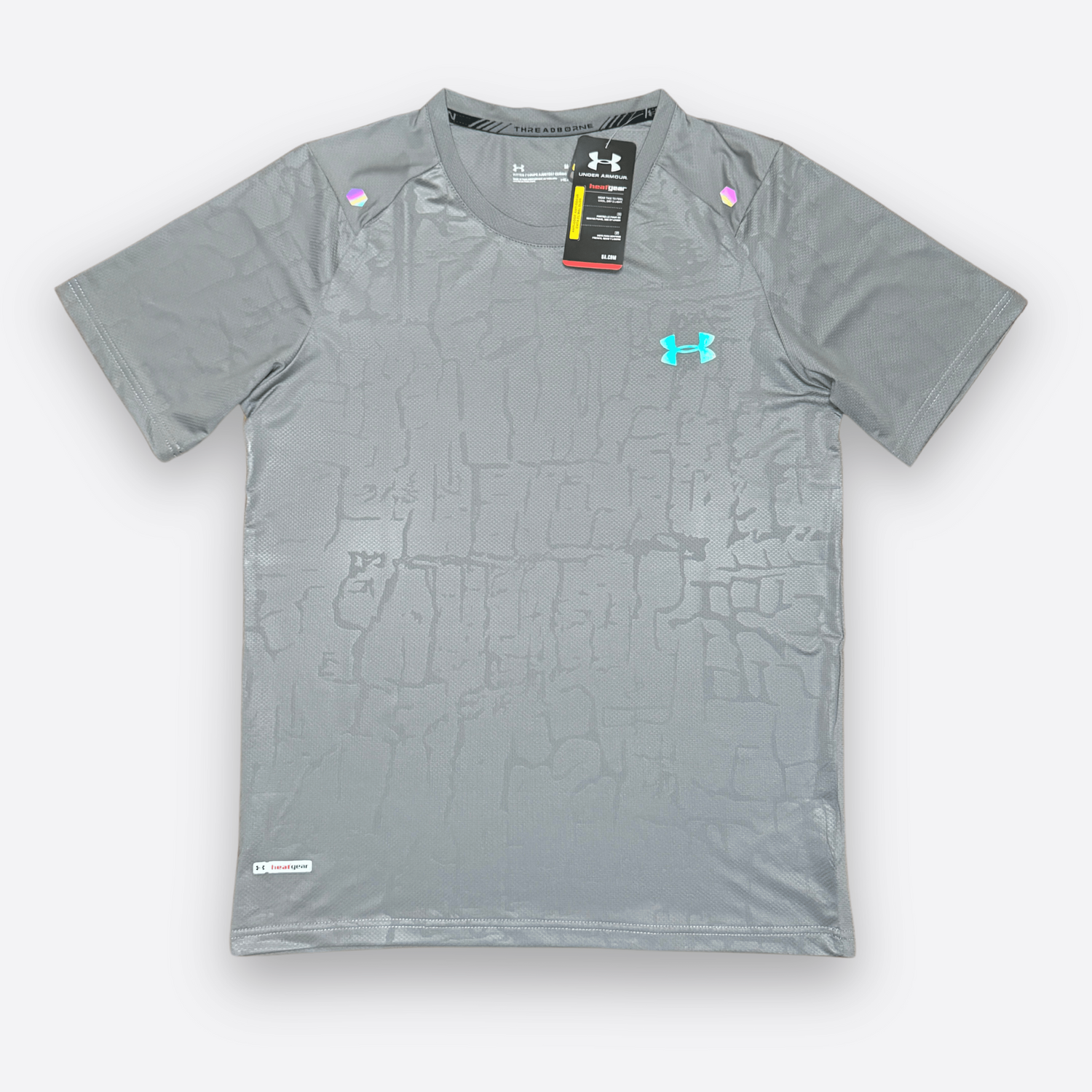 FLUORENSCENT NEW T-SHIRT - GREY