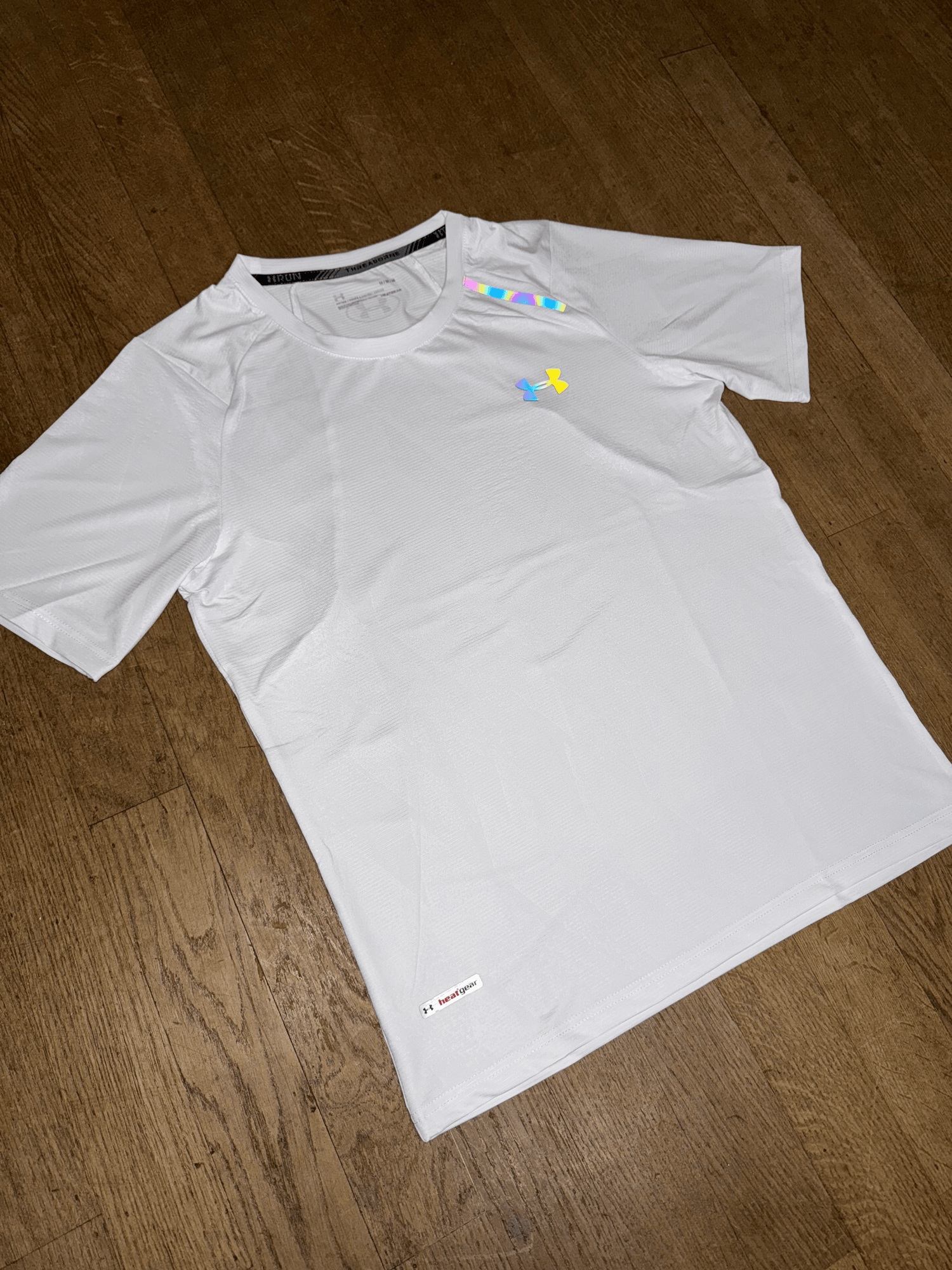 T-SHIRT FLUO UNDER ARMOUR - WHITE
