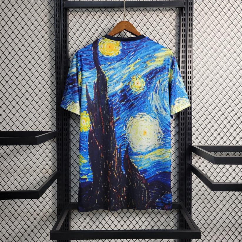 MAILLOT AJAX AMSTERDAM CONCEPT VAN GOGH NUIT ETOILE