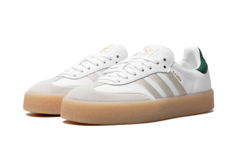 Adidas Sambae White Green Gum